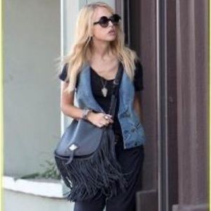 Rachel Zoe fringe crossbody bag